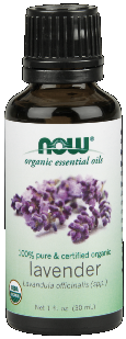 Organic Lavender Oil   (1 oz) NOW Foods